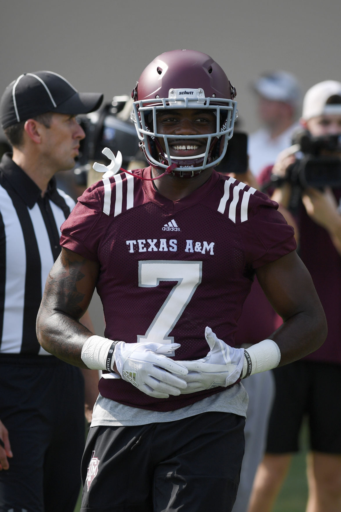 Texas A&M football practice